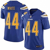 Nike Men & Women & Youth Chargers 44 Kyzir White Royal Color Rush Limited Jersey,baseball caps,new era cap wholesale,wholesale hats